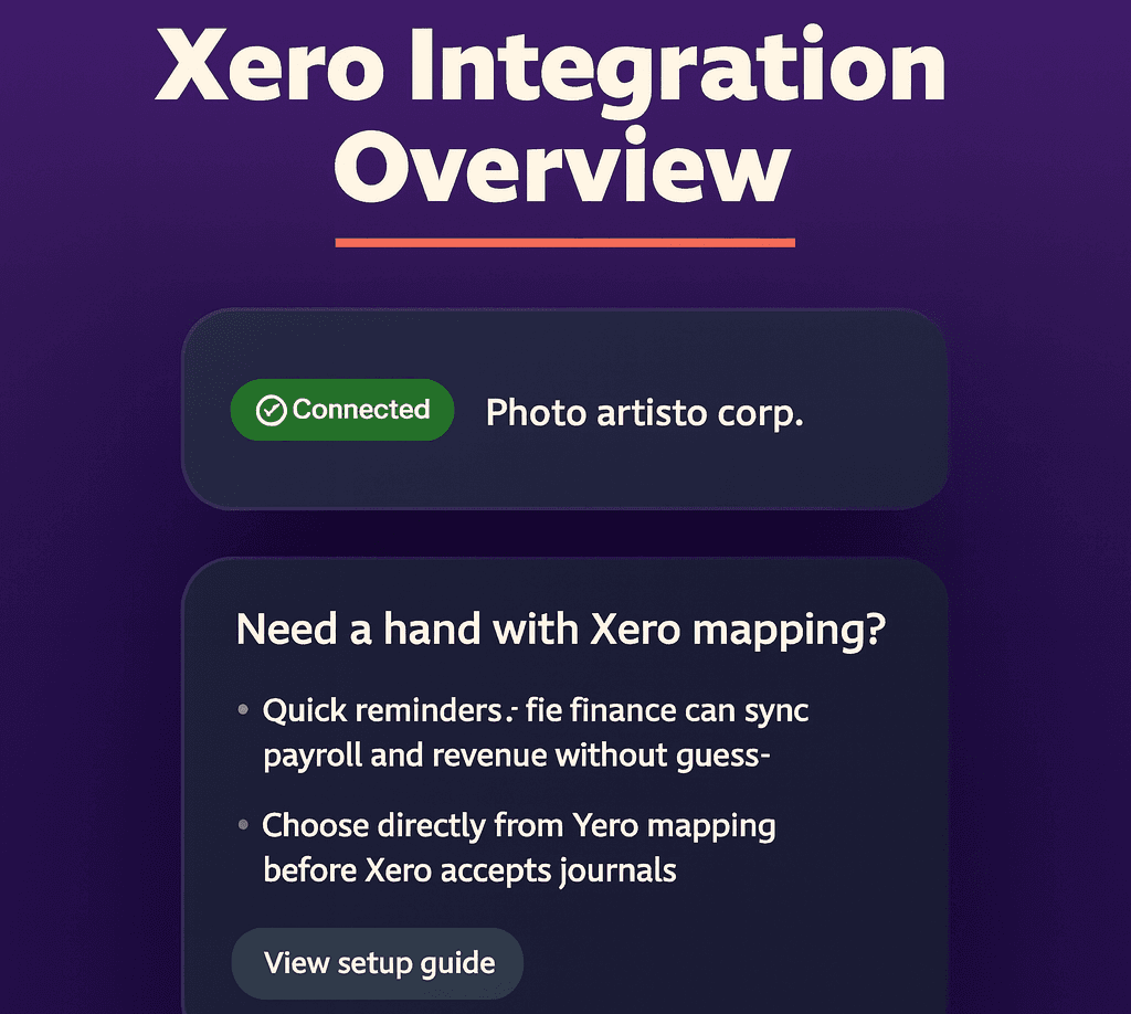 یکپارچگی Xero